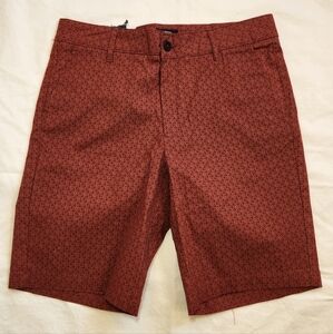 Ben Sherman‎ red rust, flat front men's short size 30